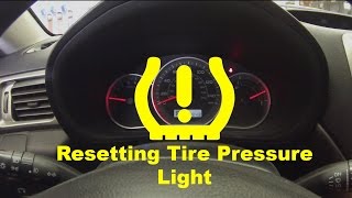 Resetting Low Tire Pressure Light [upl. by Abrahams]