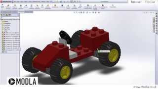 Solidworks Tutorial Parts and Assemblies [upl. by Erodroeht]