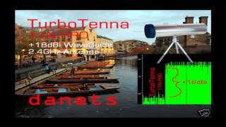 18dBi TurboTenna WiFi Cantenna 24GHz [upl. by Llerrehc]