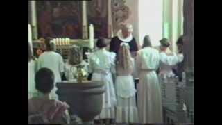 1995 Konfirmation i Outrup Kirke afsnit 3 af 5 [upl. by Nyrhtakyram]