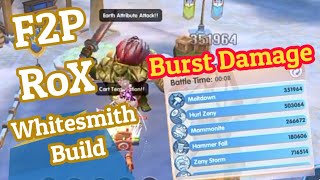 My F2P RoX Whitesmith Build [upl. by Luella]