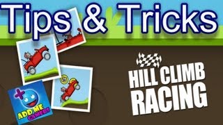 Hill Climb Racing Tips amp Tricks amp HInts  Part1 [upl. by Acsot]