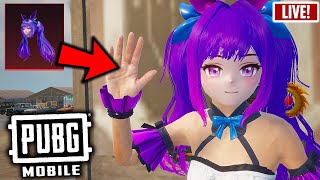 PUBG MOBILE HAS GONE FULL ANIME 🔴MEDALCORE LIVE🔴 [upl. by Palgrave408]