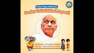 Podar Prep Bramhapuri Celebrates Sardar Vallabhbhai Jayanti [upl. by Ecyoj41]