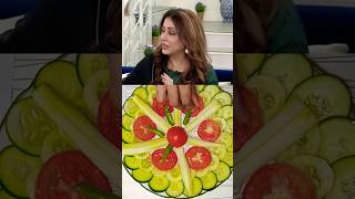 😮Farah Nadeem ne btayi salad 🥗 decorations how to make salad shorts youtubeshorts viralvideo [upl. by Renrag]