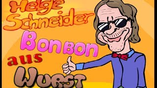 Helge Schneider  Bonbon aus Wurst mit Cartoon 🍬 [upl. by Calvano]