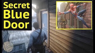 Climb Like SpiderMan in Red Dead Redemption 2 RDR2 [upl. by Enihpad514]