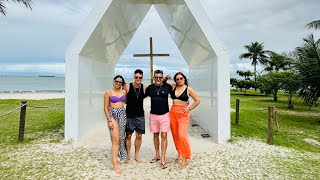 PRAIA DE PAJUÇARA  PASSEIO DE JANGADA  DRONE  ALAGOASMACEIÓ [upl. by Yesdnil]