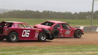 Waiuku Dirt Track  Anniversary Meeting  Infield Footage [upl. by Strage]