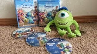 quotMonsters Universityquot Bluray Unboxing [upl. by Oca84]