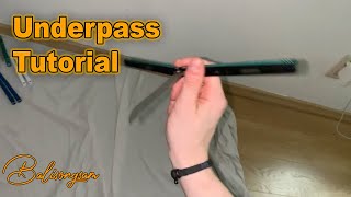 UnderpassBypass Tutorial  Intermediate Balisong Combo [upl. by Alithia]