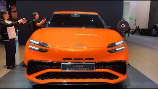 All New Genesis GV60 Magma Concept Walkaround—2024 Beijing Motor Show [upl. by Prebo202]