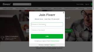 How to Sign Up for Fiverr [upl. by O'Kelly]