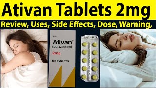 Ativan tablets 2 mg  lorazepam tablets 2 mg reviews Ativan tablets 2 mg  Uses Side Effects Dose [upl. by Jea966]