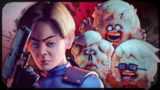 Scaring All The Avengers in RESIDENT EVIL 2 [upl. by Noyad]