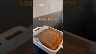 Eggless Brownie with simple 5 ingredients shorts uniquekitchen baking brownie [upl. by Asirralc]