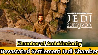 Devastated Settlement Jedi Chamber Ambidexterity Guide [upl. by Godden]