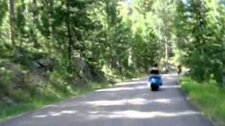 Sturgis 2010 A motorcycle ride through Needles in the Black Hills [upl. by Anirav]