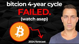 BITCOIN FAILED 4YR CYCLE WARNING Most Are Not Ready For What Comes Next Complete 2024 Guide [upl. by Eislel]