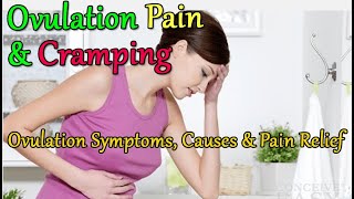 Ovulation Pain and Cramping  Is pain during ovulation normal [upl. by Aerised]