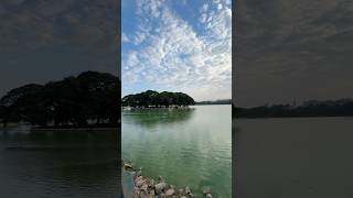 Ulsoor lakeviralreelsviralvideoulsoorviewpointskyviewseveningvibeslakesideviews like [upl. by Neddie]