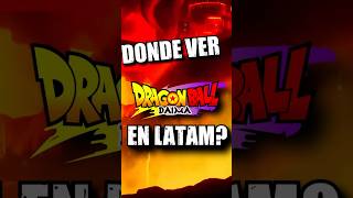 Dónde ver DRAGON BALL DAIMA en LATINOAMÉRICA [upl. by Neiv]