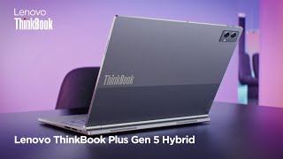 Lenovo ThinkBook Plus Gen 5 Hybrid Solution [upl. by Nnanerak]