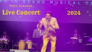 Udit Narayan Live in Concert 2024 Unveiling the Magic Part 1 [upl. by Yssenhguahs194]