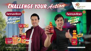 hemaviton Action ImunUP Bantu Jaga Daya Tahan Tubuh amp hemaviton Energy Drink Energi Jalan Aktivitas [upl. by Siurtemed]