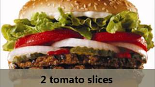 FIND OUT Burger King Whoppers SECRET RECIPE [upl. by Itaws]