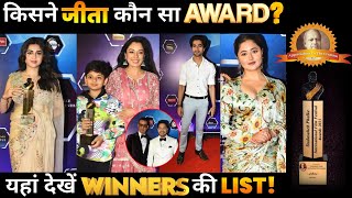 Dada saheb Phalke Award 2023 Here’s TV Stars Winners List [upl. by Autum]