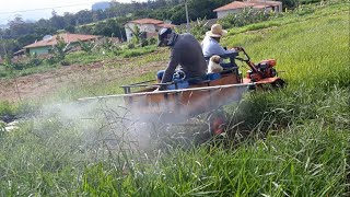 TRATORITO CARRETINHA PROTOTIPO PULVERISADOR NA CARRETINHA pulverizador [upl. by Naihr907]