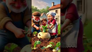 The Enormous Turnip 3D Animation bedtimestories storytelling funtales englishstoryforkids [upl. by Iak]