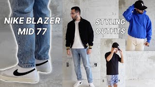 HOW TO STYLE NIKE BLAZER MID 77 [upl. by Hartman364]