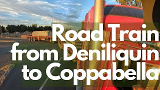 Road Train from Denilquin to Coppabella Queensland [upl. by Bradski247]