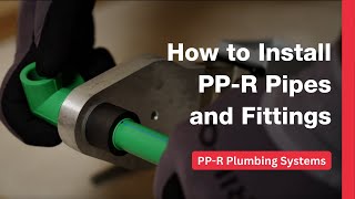 RIIFO  How to Install PPR Pipes and Fittings by Socket Fusion [upl. by Lebanna943]