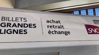 How to change SNCF train ticket date [upl. by Cookie]