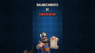 Balanceamento de Emergência nerfaram o clash clashroyale [upl. by Ramej]