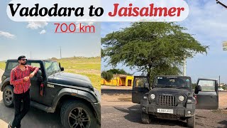 Epic Road Trip begins VADODARA TO JAISALMER 🏜️ [upl. by Eloise]