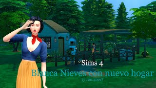 Reto Disney Pt 02  Nueva casita para Blanca Nieves  Sims 4 Disney Legacy Challenge [upl. by Nnaer]