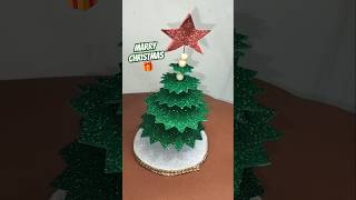 Christmas tree making using glitter paper shorts ytshorts christmas christmasdecor diy [upl. by O'Gowan315]