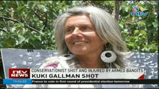 Conservationist shot and injured by armed bandits [upl. by Arrik]