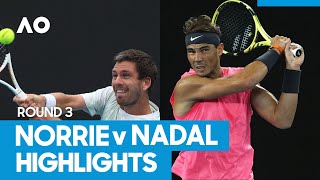 Cameron Norrie vs Rafael Nadal Match Highlights 3R  Australian Open 2021 [upl. by Leirad]