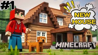 MINECRAFT PE 🔥 NEW SURVIVAL SERIES EP 1 I MAKE AN SURVIVAL HOUSE [upl. by Starr688]