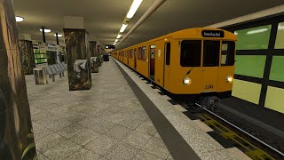 Die 90er auf der U8 UBahn Sim Berlin [upl. by Griffin]