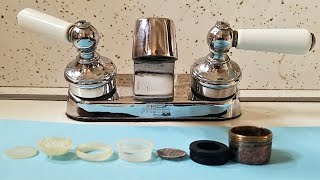 How to Remove and Replace or Disassemble and Clean Out a Classic or Standard Faucet Aerator [upl. by Ewald]