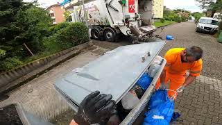 Riding Along with a Bin Man Hard Work [upl. by Barnard]