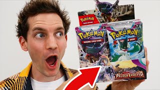 NEW Paldea Evolved Pokémon Booster Box Opening [upl. by Llerod794]