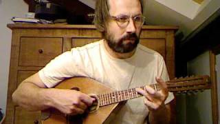 Medieval dance Saltarello on 10string citternmandolin [upl. by Sairacaz]