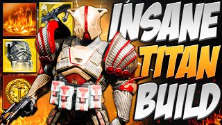 INSANE TITAN BUILD Actium War Rig Solar Build Destiny 2 Season of The Witch [upl. by Etteuqaj]